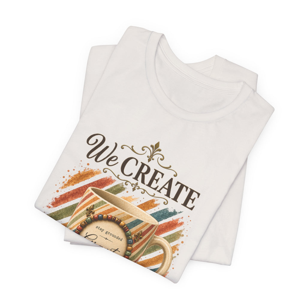 Front Porch Sessions: Gravity “We Create at Dawn” Unisex T-Shirt