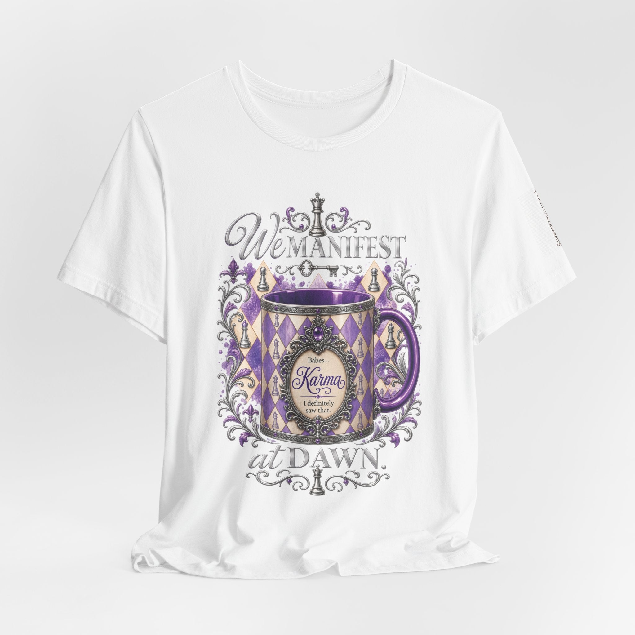 Front Porch Sessions: Karma “We Manifest at Dawn” Unisex T-Shirt
