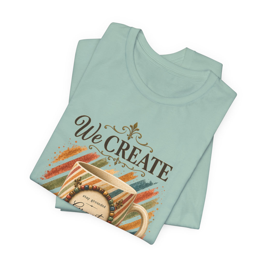Front Porch Sessions: Gravity “We Create at Dawn” Unisex T-Shirt