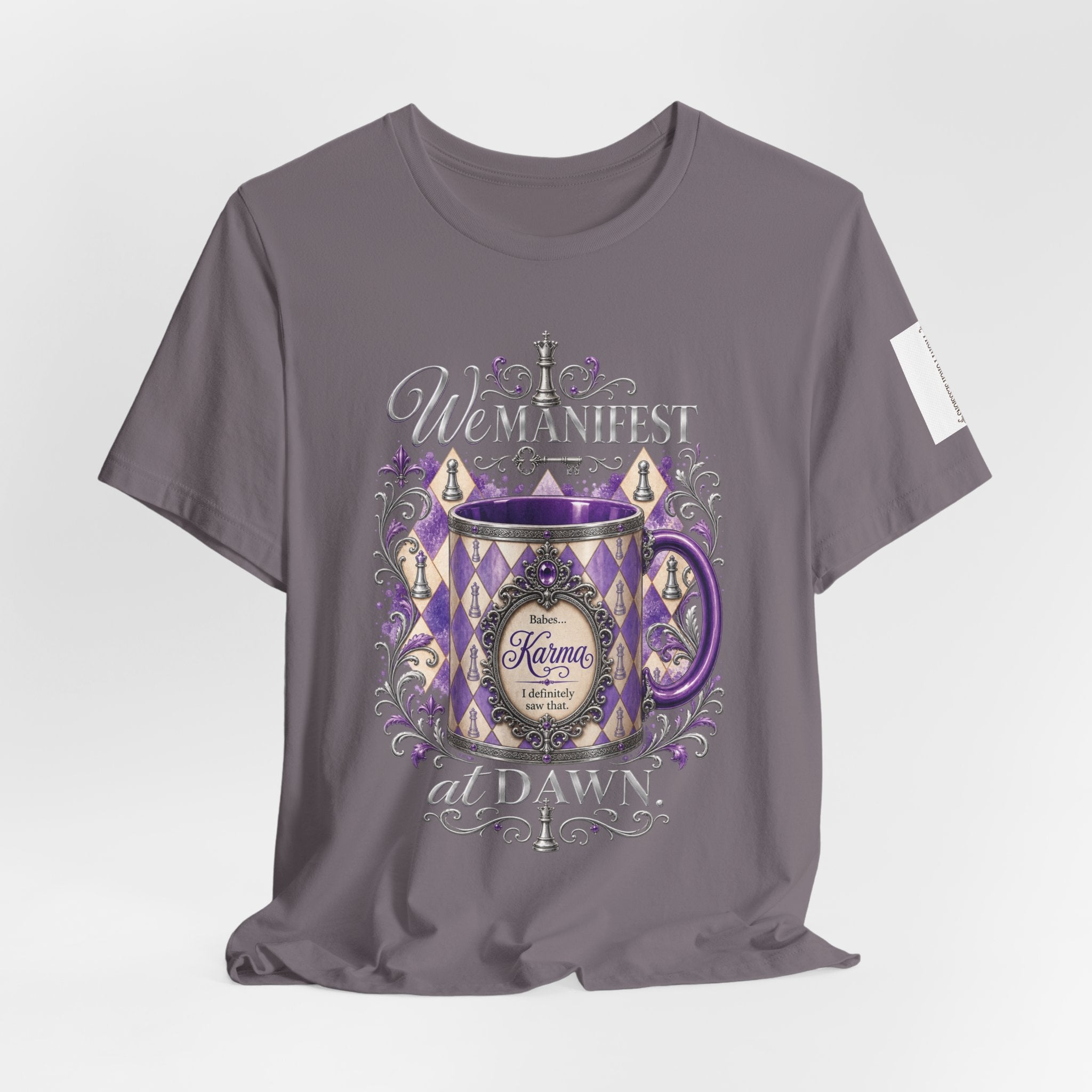 Front Porch Sessions: Karma “We Manifest at Dawn” Unisex T-Shirt